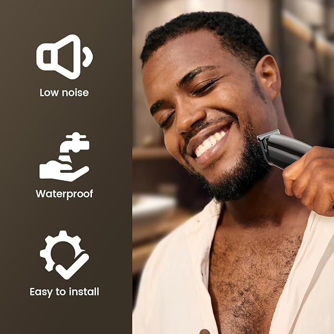 SHPAVVER Electric Hair Clippers for Men: 16-in-1 Professional Barber Beard Trimmer - Cordless Grooming Kit - Turbo Speed & Precision Blade