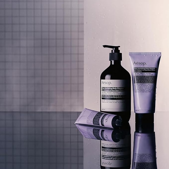 Aesop Eleos Nourishing Body Cleanser | Moisturizing Body Wash for Dry, Dehydrated Skin | Made with Shea Butter & Lavender Oil | 500 mL / 16.9 oz