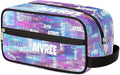 Custom Name Purple Blue Galaxy Organizer Case Toiletries Container Bag