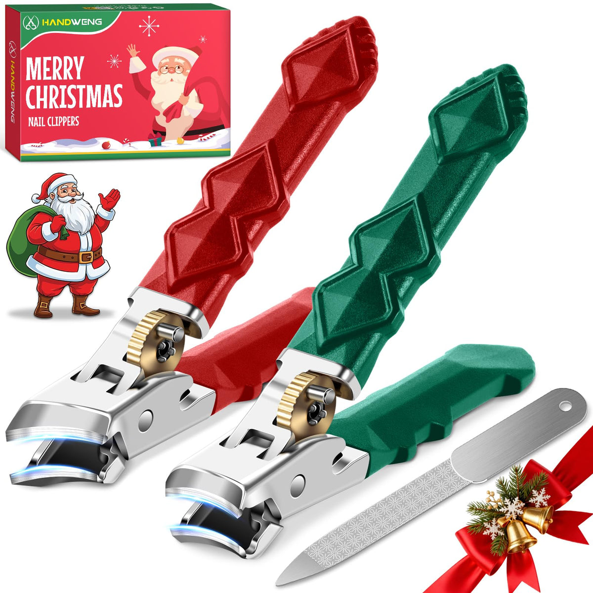 Toenail Clippers for Thick Toenails for Seniors, Angled Head