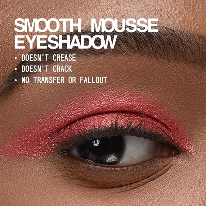 aboutface Fractal Glitter Eye Paint | Hot Pink Red | 0.13oz