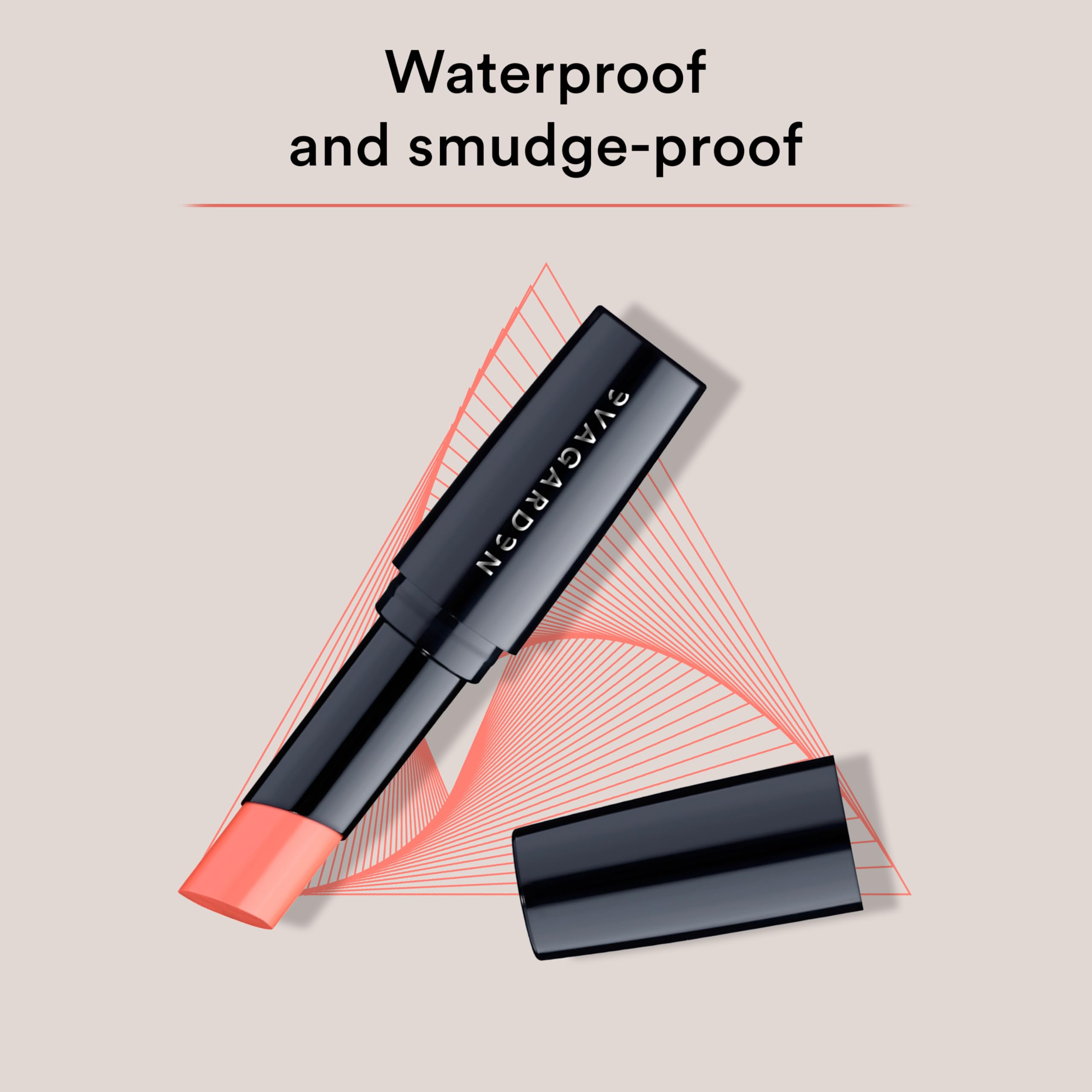 EVAGARDEN Pleasure Lipstick - Moisturizes and Nourishes - Protects with SPF - Soft Application Spreads Easily and Provides Smoothness - Gives Volume Effect and Bright Color - 662 Shell Pink - 0.1 oz