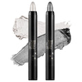 Boobeen Waterproof Eyeshadow Stick Shimmer Cream Eyeshadow Pen - Easy to Use Glitter Eye Makeup Kit (01# + 03#)