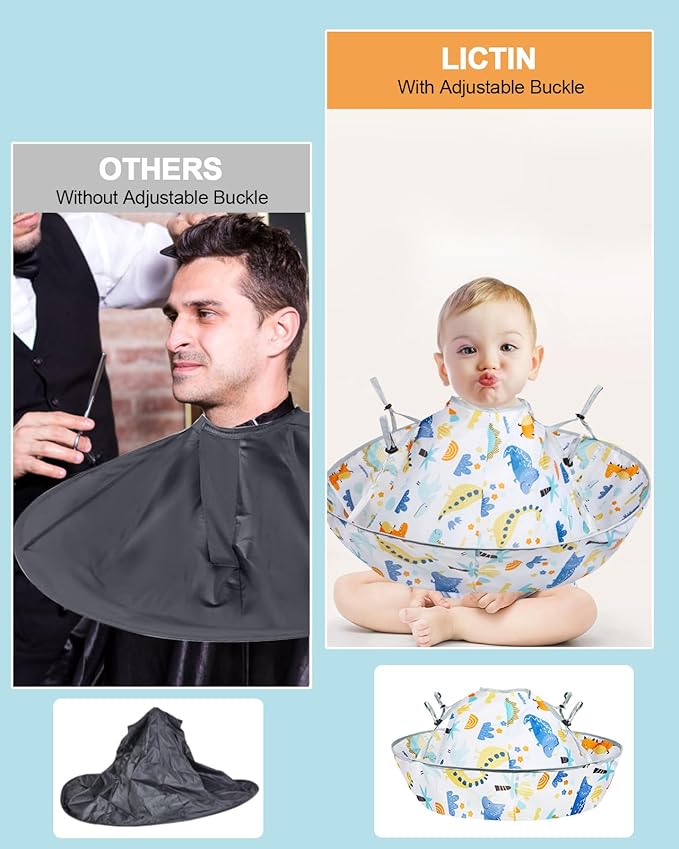 Lictin Haircut Capes Umbrella for Kids - Haircut Cape Kids
