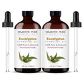 Majestic Pure Eucalyptus Essential Oil for Diffuser - 4 Fl Oz (Pack of 2)