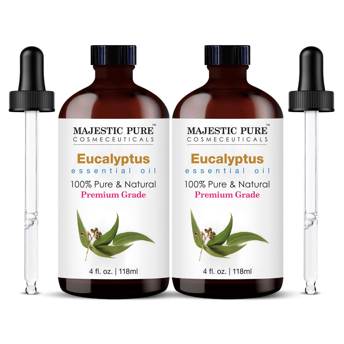 Majestic Pure Wintergreen Essential Oil for Diffuser - 4 Fl Oz