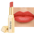 MAKI YIKA Moisture Coral Red Lipstick for Women Hydrate Tinted Lip Balm