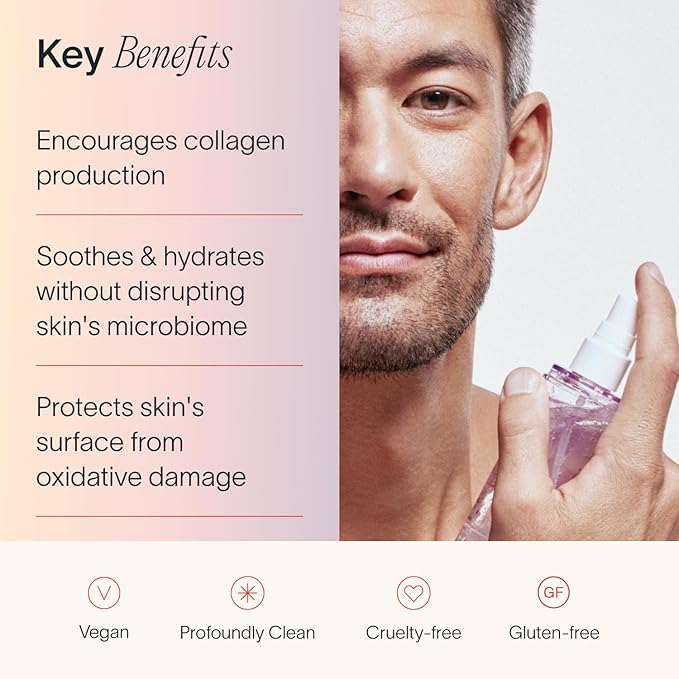 Solawave Refreshing Jelly Mist Toner - Gotu Kola & Pro Vitamin B5, 3.4oz