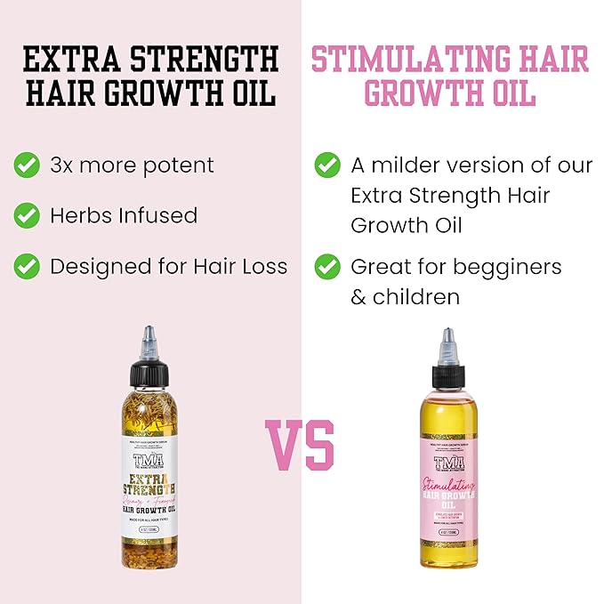 The Mane Attraction Extra-Strength Herbal Hair Growth Oil, 4 Fl Oz