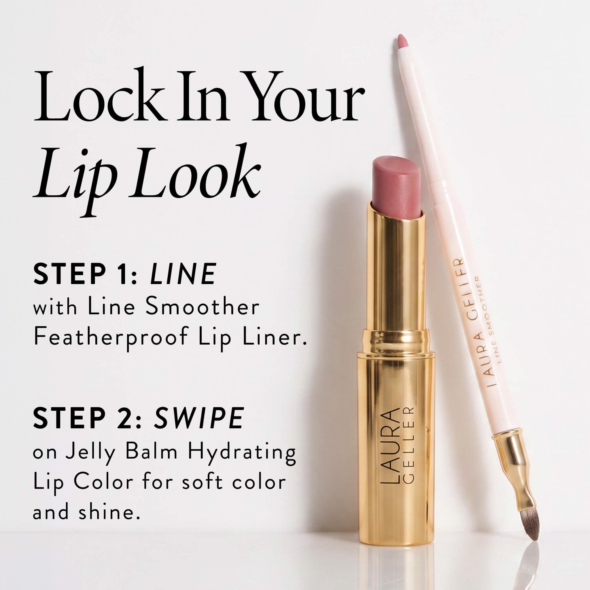 LAURA GELLER Jelly Balm Tinted Hydrating Lip Balm – Pink About It