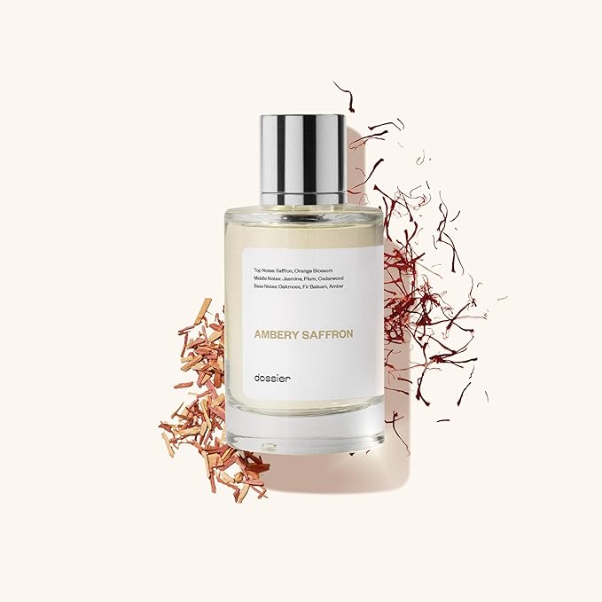 Dossier - Ambery Saffron - Inspired by Baccarat Rouge 540 - Unisex EDP