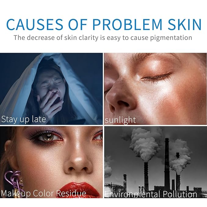 Hyaluronic Acid Serum with Collagen Vitamin E Oil for Skin Care, Hydrating, Brightening Serum for Face Anti Aging for All Skin Types Daily Use 1Fl oz