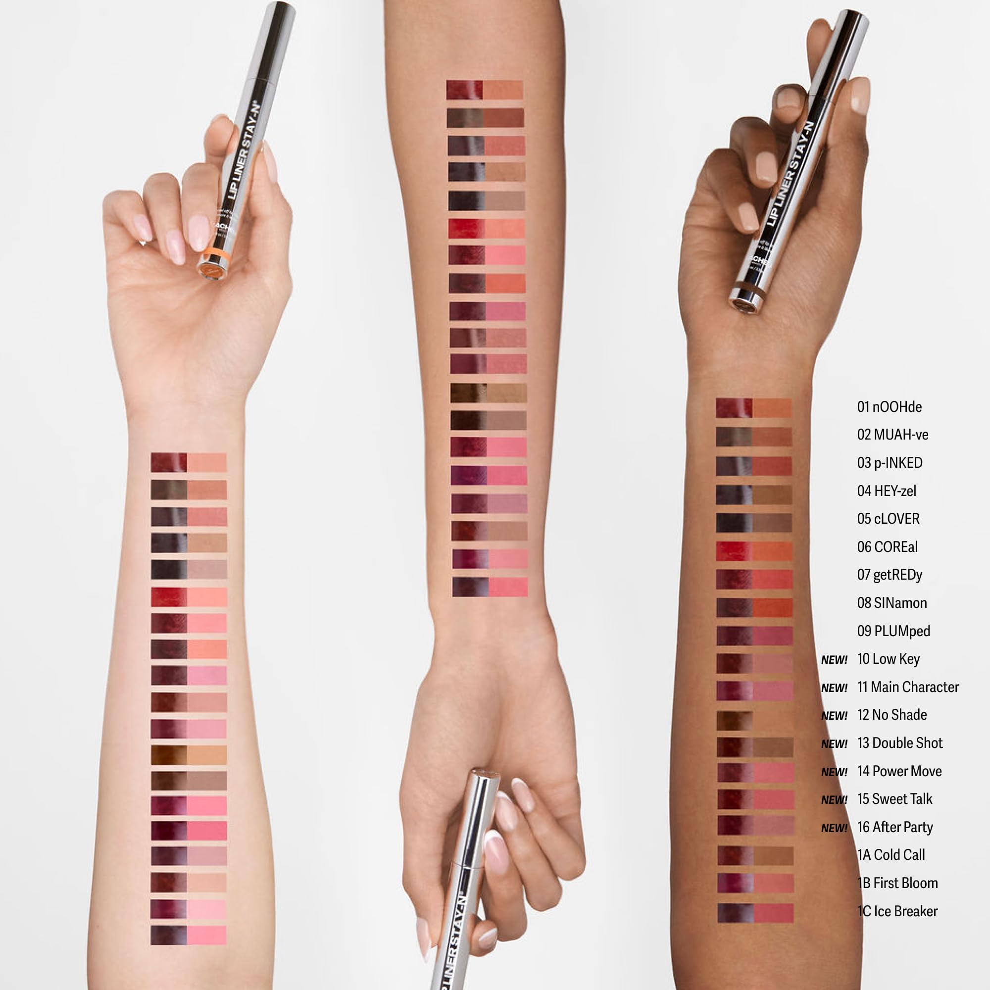 Sacheu Lip Liner STAY-N Peel Off & Lip Elixir Duo, p-INKED & Bunny Ear