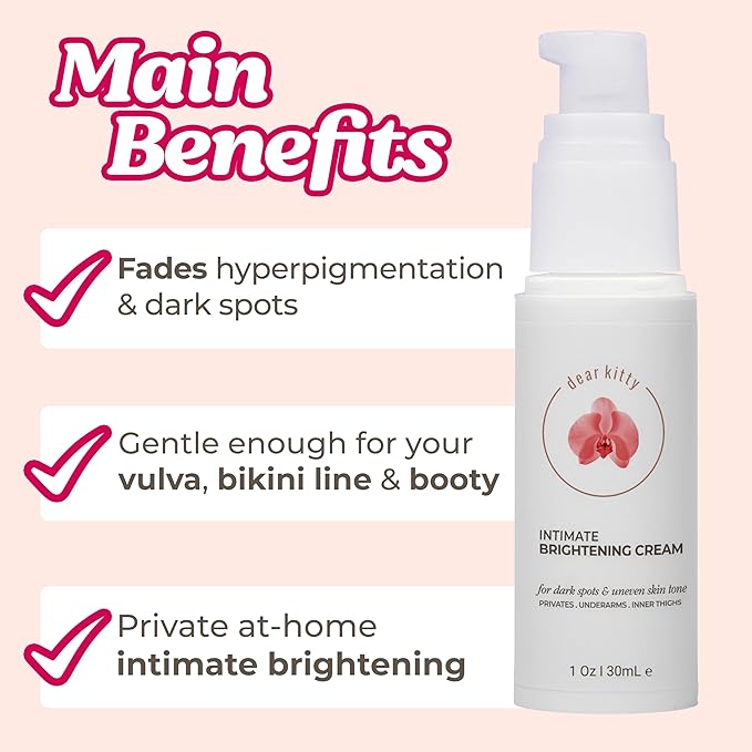 Dark Spot Correcting Cream, Intimate Areas, Bikini Line, Underarm, 1 oz
