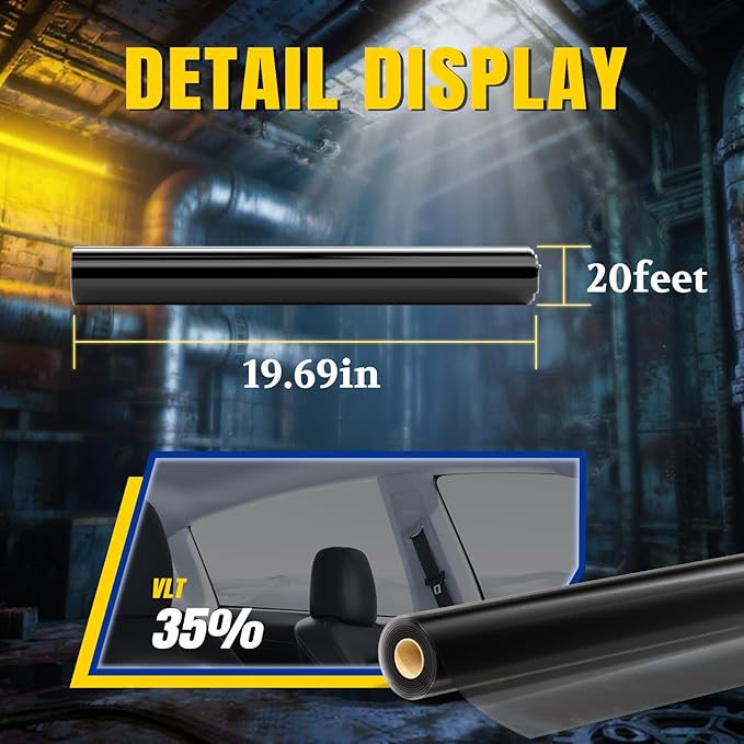ARANA 35% VLT 20"×20FT Ceramic Car Window Tint Film