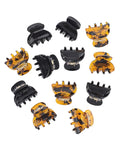 Molans 12 Pcs Small Hair Clips Mini Claw Jaw Clips Women Girls Thin Hair