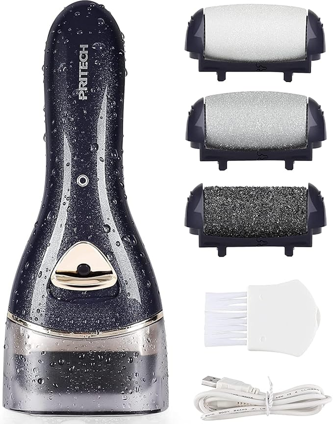 Electric Foot Callus Remover, Rechargeable Foot File for Dead Skin Care