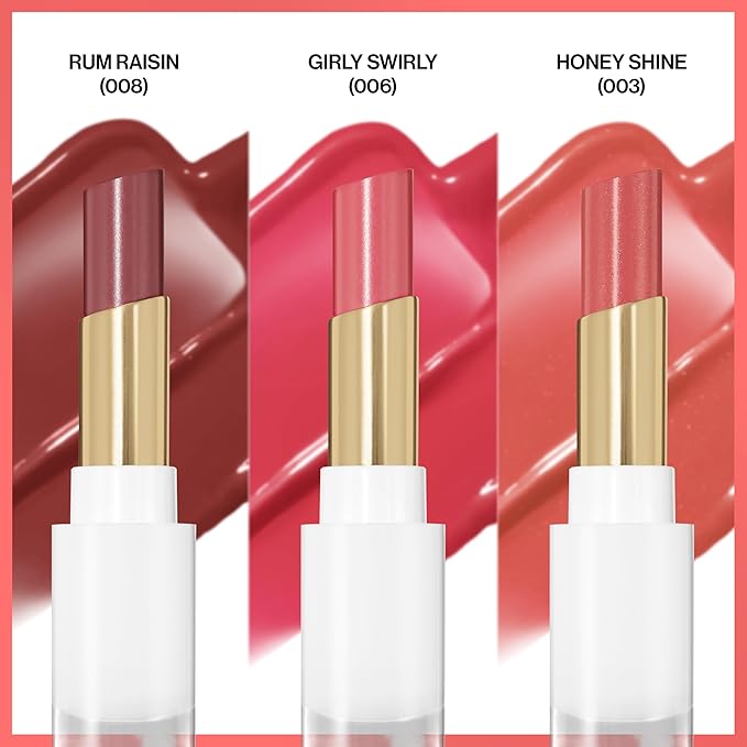 REVLON Super Lustrous Glass Shine Balm Gift Set, 3-Piece