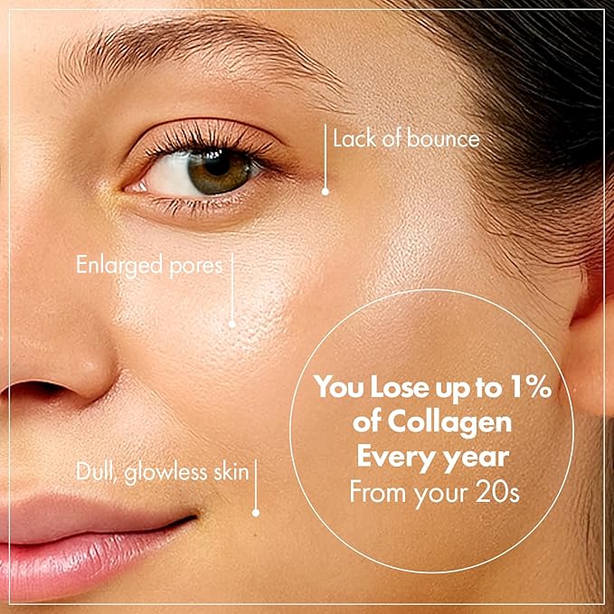 TOSOWOONG Real Collagen Face Cream for Firming & Lifting, Fine Lines, Dewy