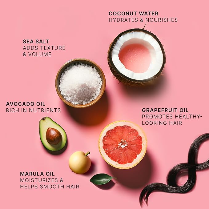 Sea Salt Spray - Aloe-Enhanced Texture Spray, Beach Waves without Dryness