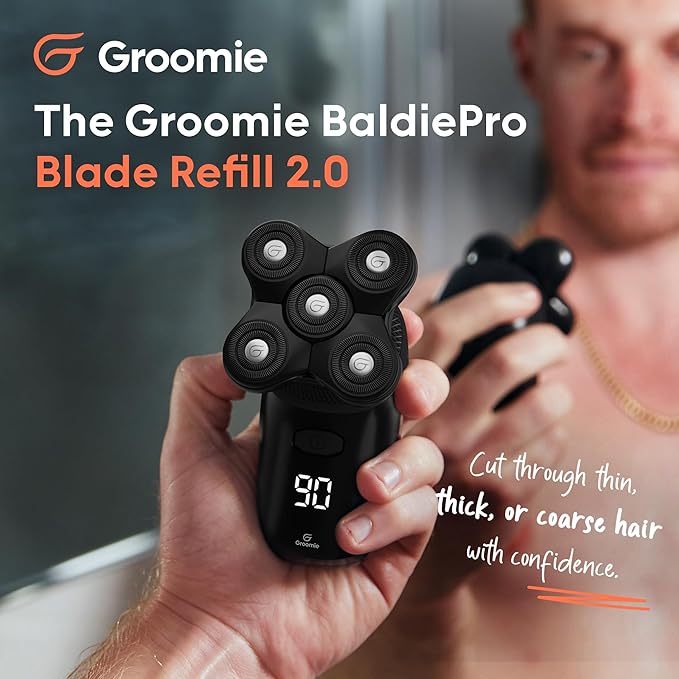 Groomie BaldiePro Replacement Blade 2.0 for Electric Head Shaver