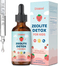 Diozoe Zeolite Detox for Kids, Gentle Wellness Support, Zeolite with Methyl B12, Vitamin D3 and C, Natural Zeolite Drops for Gut