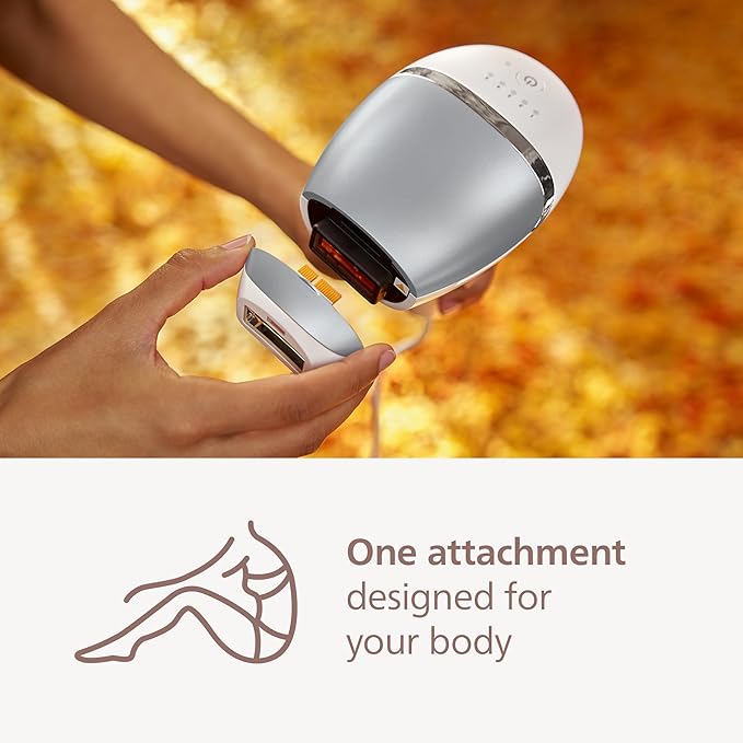 Philips Lumea IPL — Salon-Like Laser Hair Removal for Women & Men, Permanent Hair Reduction Device At Home — Safe, Painless, Easy for Legs, Bikini, Underarms, 5 Settings & Skin Sensors, BRI931/03