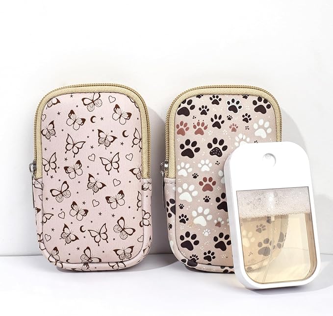 COOKOOKY 2 Pack Hand Sanitizer Holder compatible with Touchland