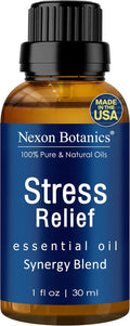 Stress Relief Essential Oil Blend 30 ml - Calming, Relaxing for Diffusers