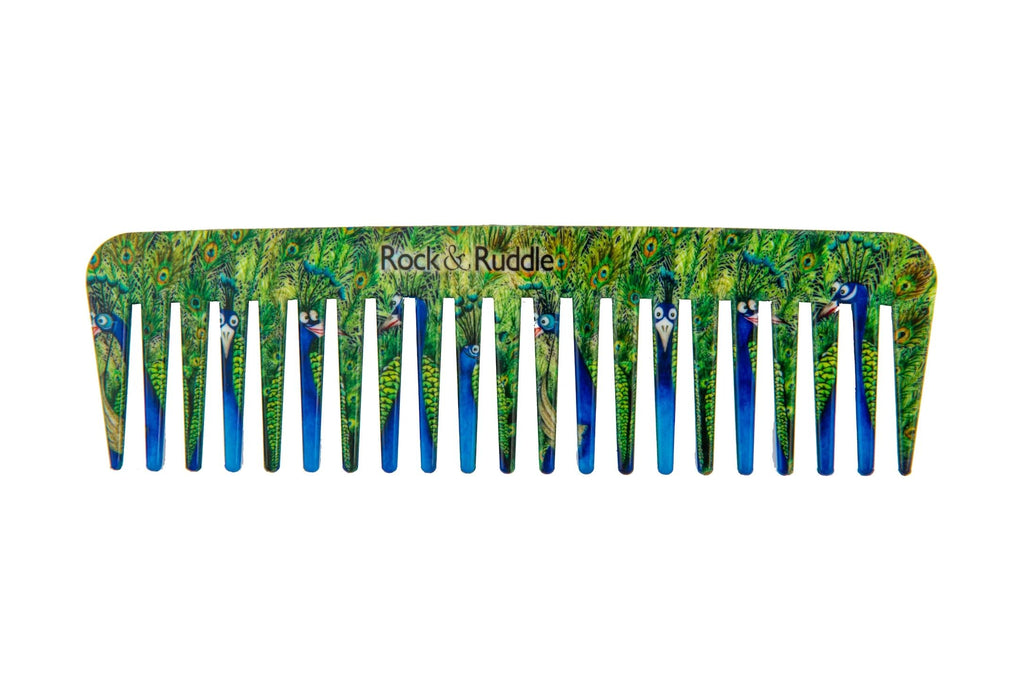 Rock & Ruddle Wide Tooth Comb | Perfect for Detangling Wet Hair and Applying Hair Color - Darling Dogs