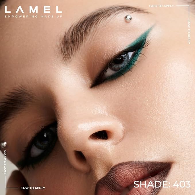 Lamel No Smudge Waterproof Gel Eyeliner Pencil – Emerald Green