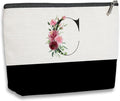 kdxpbpz Initial Makeup Bag, Personalized Gifts for Women, Personalized Makeup Bag, Bridesmaid Gifts, Cosmetic bags for Women (Letter C)