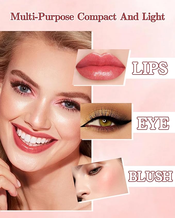 Metallic Shimmer Rose Pink Lipstick for Women,Long Lasting, High Pigment-04