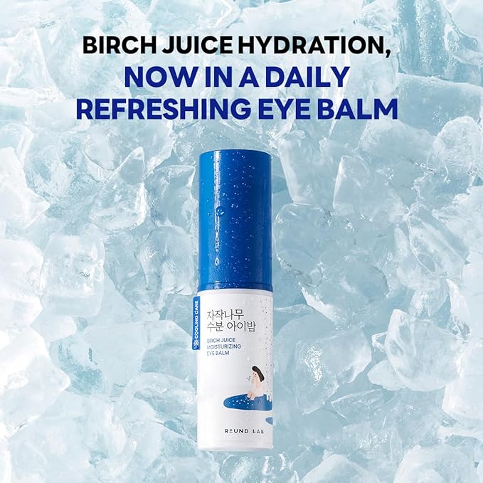 ROUND LAB Birch Juice Icy Cooling Eye Stick, 0.35 oz