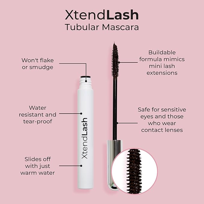 MCoBeauty XtendLash Tubing Mascara - Black Brown
