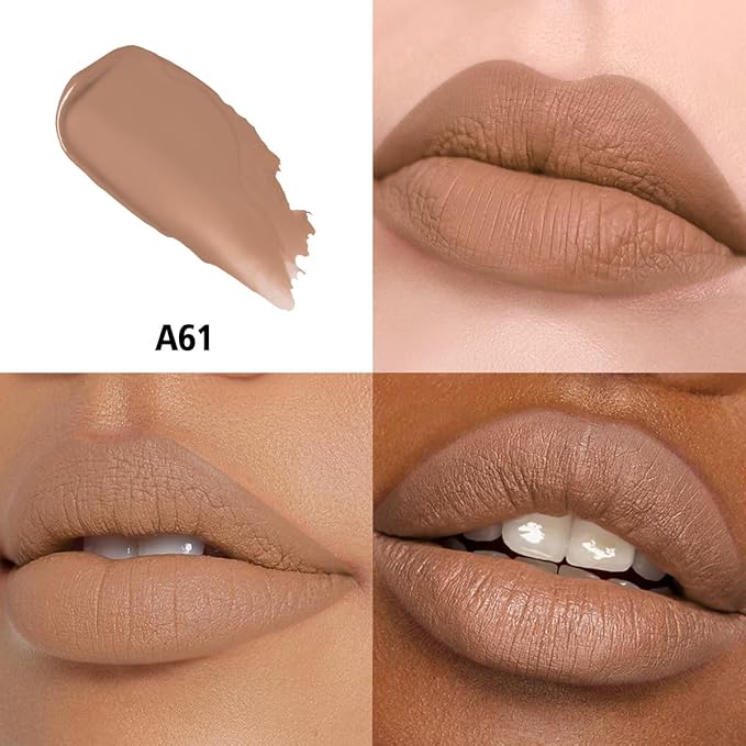 HANLADY Nude Lipstick Long Lasting Lipsticks for Women Smudgeproof