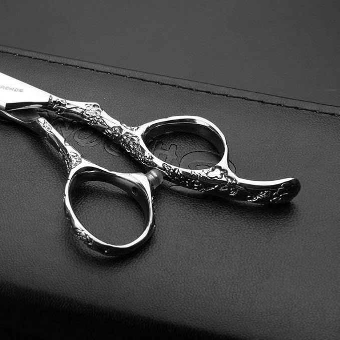 Professional Stainless Steel Hair Clippers for Hairdressers - 6/7/7.5/8/9-inch Sharp Blades (6 inch-4pc)