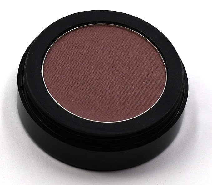 Pure Ziva Mauve Plum Matte Satin Velvet Pink Rose Purple Red Opaque Pressed Powder Single Eyeshadow; Talc, Paraben & Cruelty Free