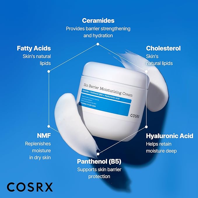 COSRX 100-Hour Hydration Ceramide Body Cream, Non-Greasy, 15.2 fl oz