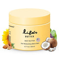 Life’s Butter Body Butter – Deeply Hydrating Moisturizer with Shea Butter, Jojoba & Sweet Almond Oil – Lightweight, Non-Greasy Body Cream – Developed & Manufactured in the USA – 6.7 oz