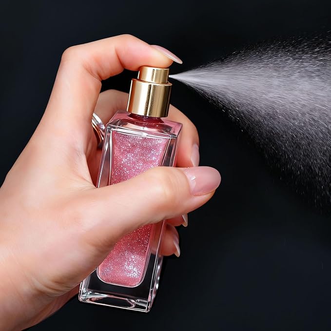 NP NATURES PHILOSOPHY 2-in-1 Hair Perfume Oil, Leave-in Serum Shine Mist for Women, Anti-Frizz Smoothing Spray with Jojoba Oil, Long Lasting Scent Layering Portable Travel Size 1.7 Fl Oz Roseaura