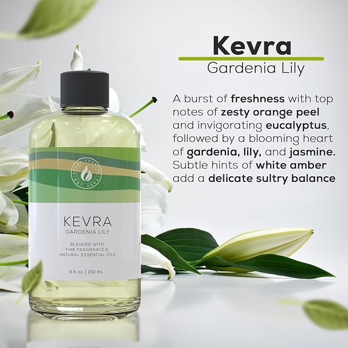 Aroma Country Kevra Luxury Diffuser Oil Refill (8.5 Fl Oz)