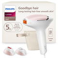 Philips Lumea IPL — Salon-like Laser Hair Removal, Permanent Hair Reduction Device At Home for Body & Facial Hair Removal for Women with Unique UV Filter for Face — 5 Settings, Skin Sensors, BRI932/03