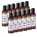 Everyone 2-in-1 Lotion for Hands/Body, Travel Size, 2 ounce (Pack of 12) Vanilla and Lavender made with Essential Oils for Men and Women