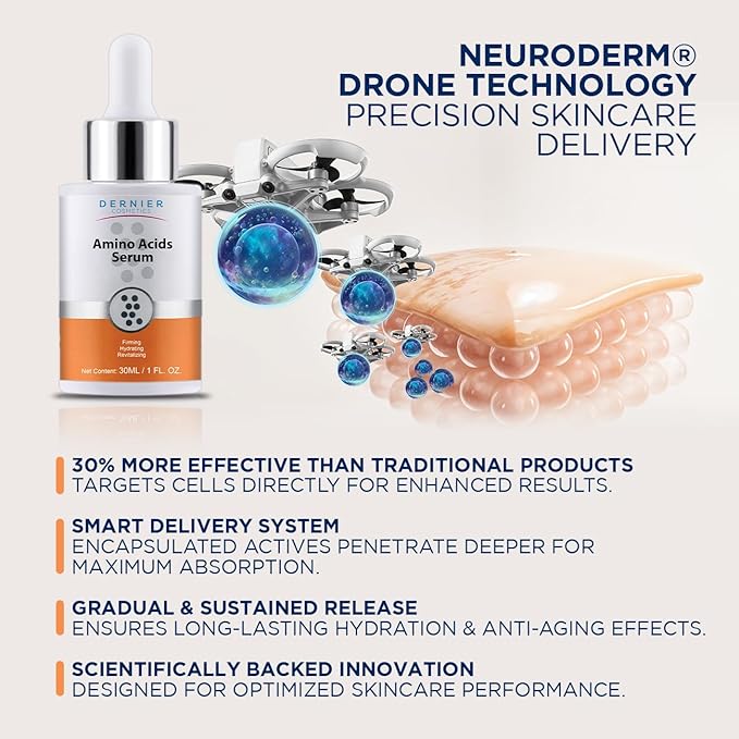 Dernier Amino Acid Face Serum, Provitamin B5, Hydration & Barrier Support