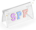 Clear Sunscreen Bag, Waterproof Makeup & Toiletry Pouch for Travel Beach