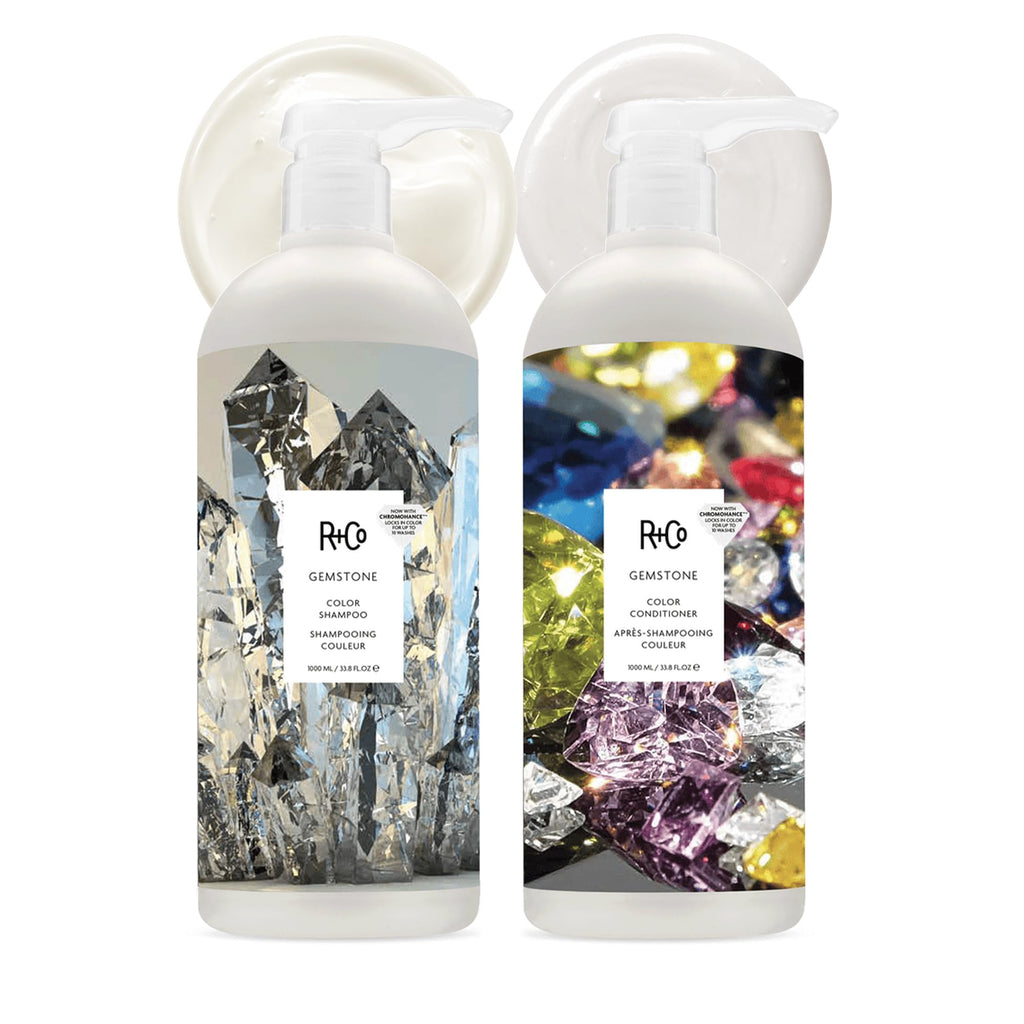 R+Co Gemstone Color Shampoo and Conditioner Set, 33.8 oz (Pack of 2)