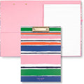 kate spade new york Clipboard Folio, Ocean Stripe