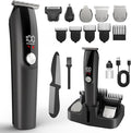 Ynasen Beard Trimmer for Men Hair Clippers - 6 in 1 Professional Grooming Kit Cordless Hair Clipper Trimmers Set Waterproof,Electric Shaver Razor for Face Nose Body Mustache
