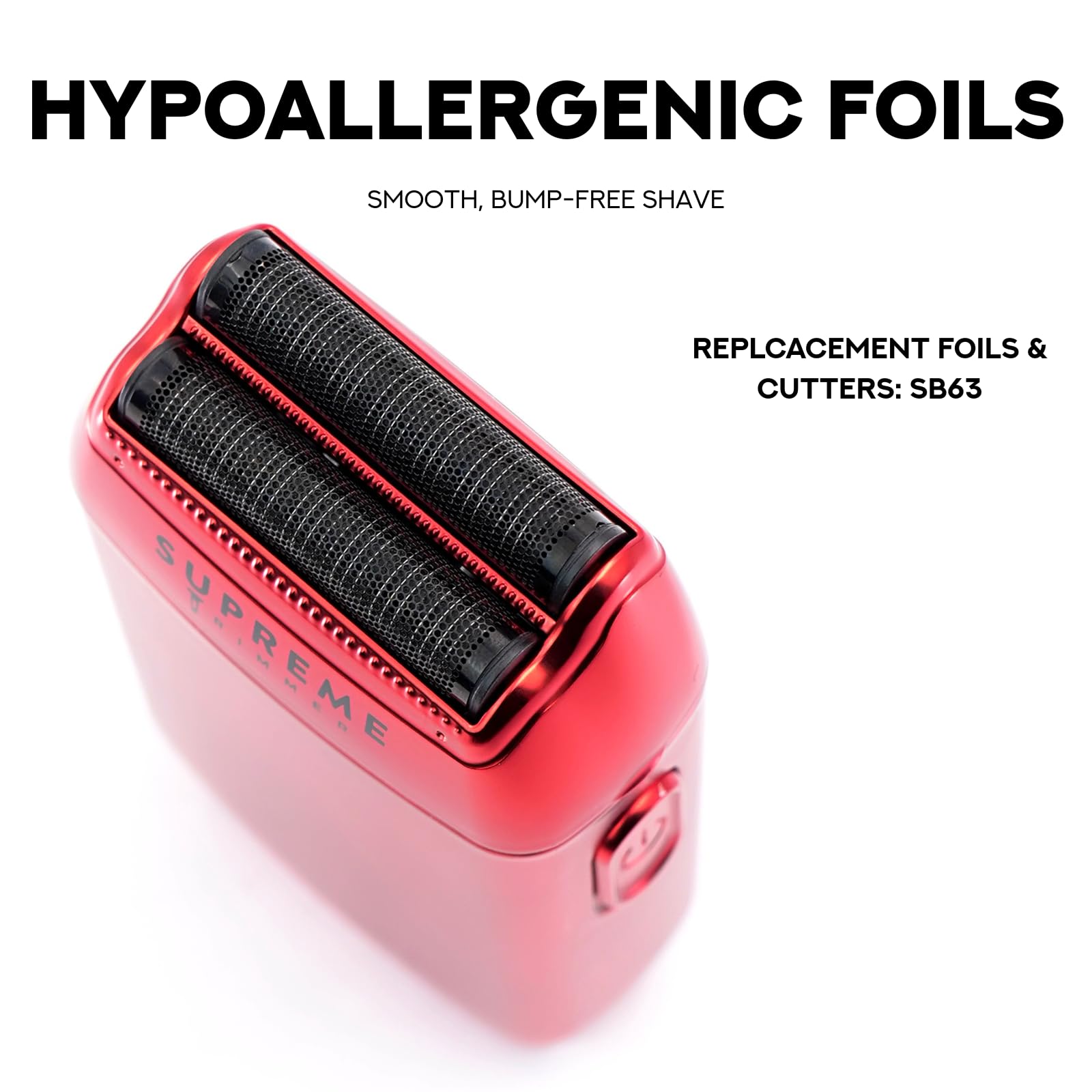 Supreme Trimmer Crunch STF602 – Waterproof Double Foil Shaver for Men | 150 Min Runtime, Wet/Dry Cordless & Corded Electric Razor | Hypoallergenic Foils for Face, Head & Stubble